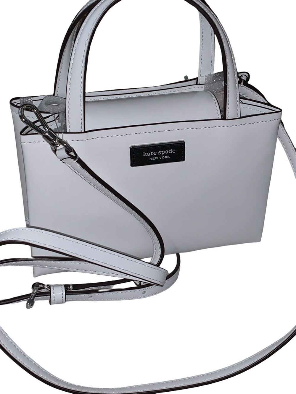 Kate Spade True White Sam Icon Mini Tote Bag w/Dustcover 
New With Tags